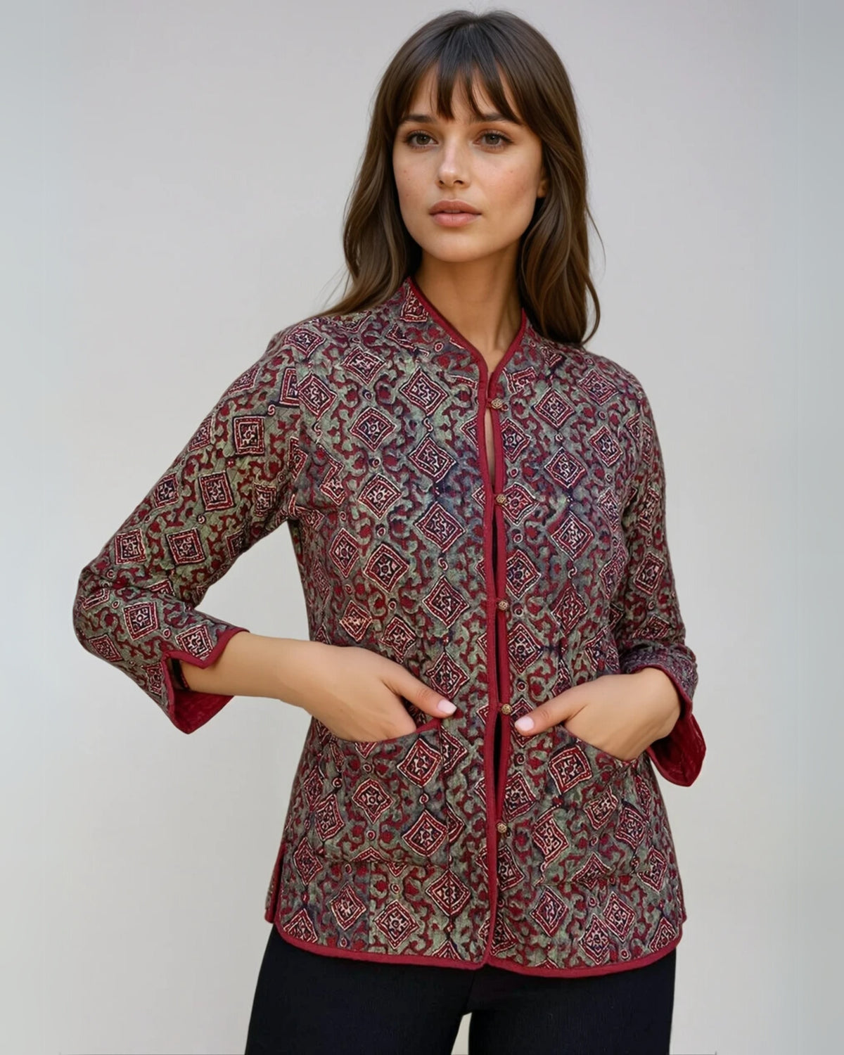 Crimson Reversible Jacket